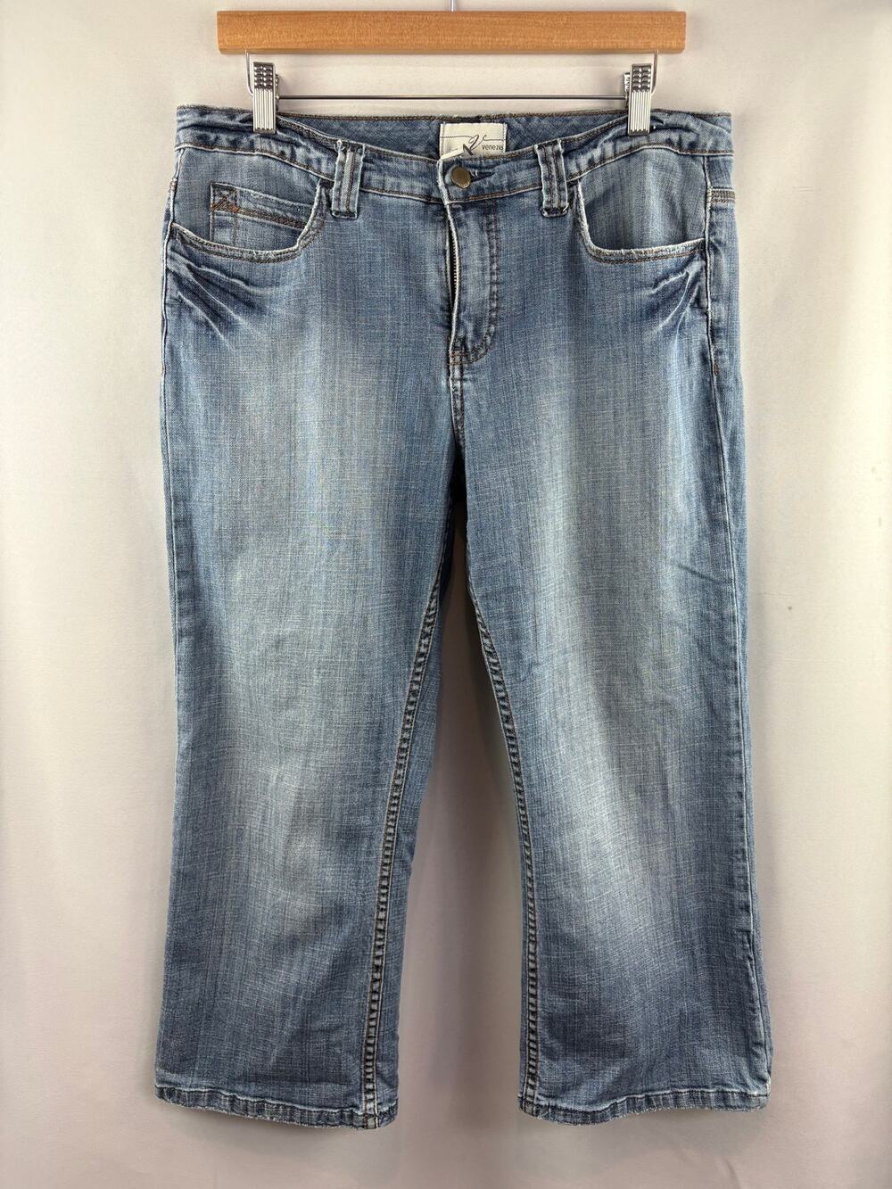Women’s Venezia Size 14 Light Wash Blue Straight Leg Jeans